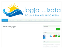 Tablet Screenshot of jogjawisatatour.com